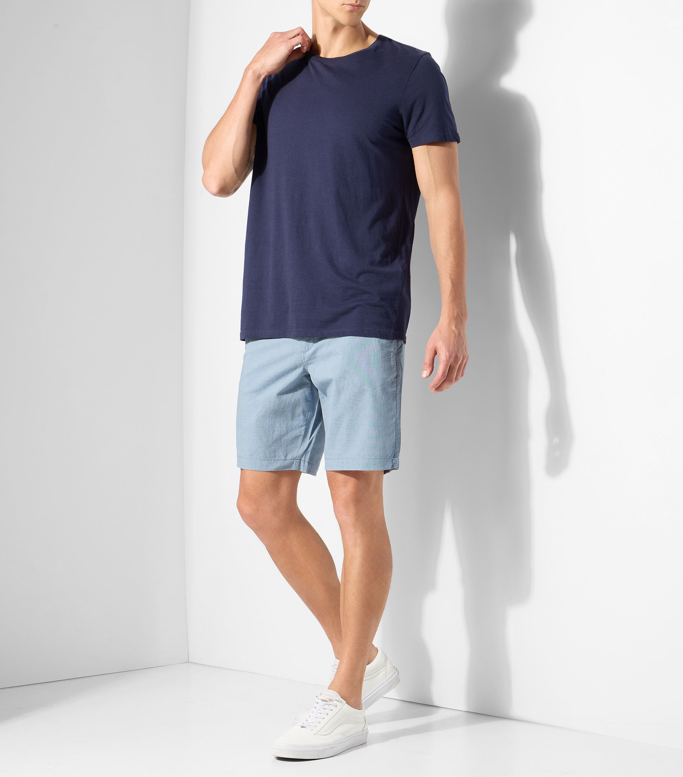 Bermuda con microdiseño Hombre